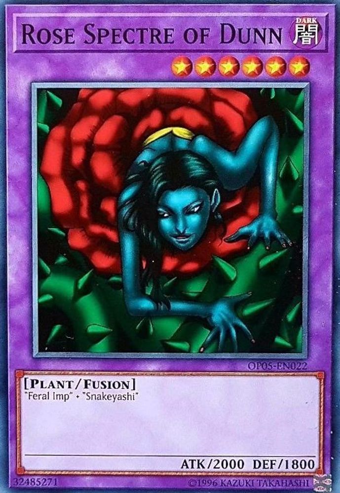 Rose Spectre of Dunn (OP05-EN022) - Common