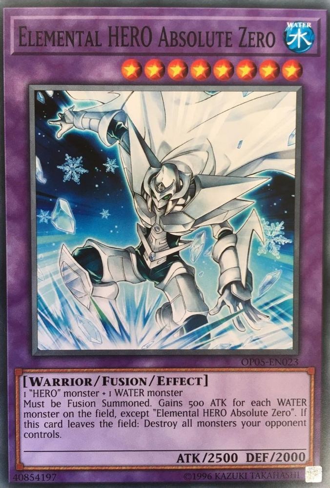 Elemental HERO Absolute Zero (OP05-EN023) - Common