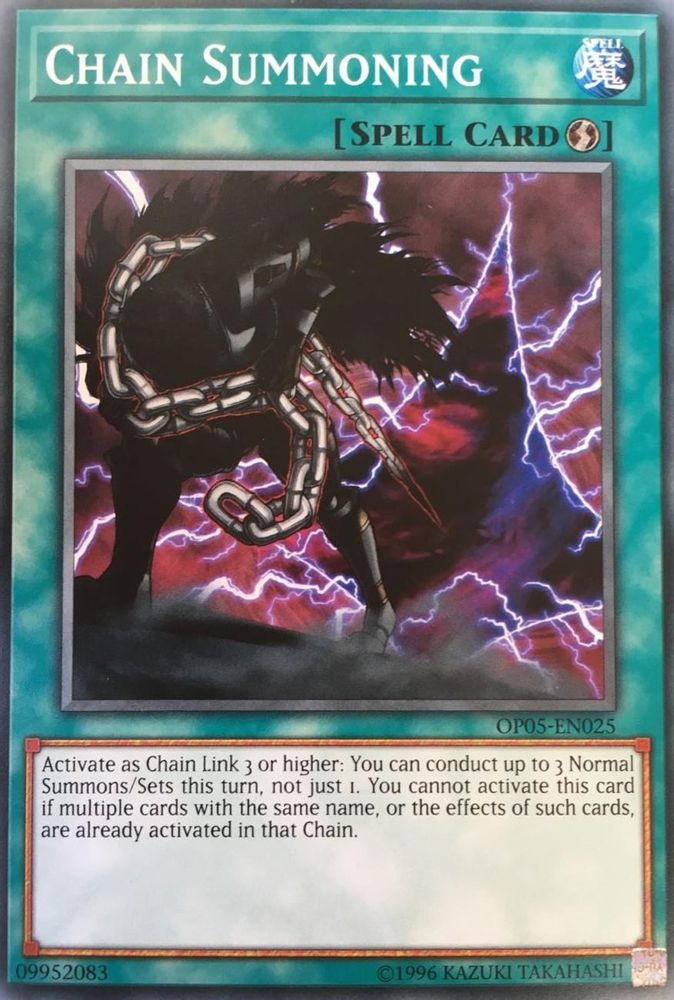 Chain Summoning (OP05-EN025) - Common