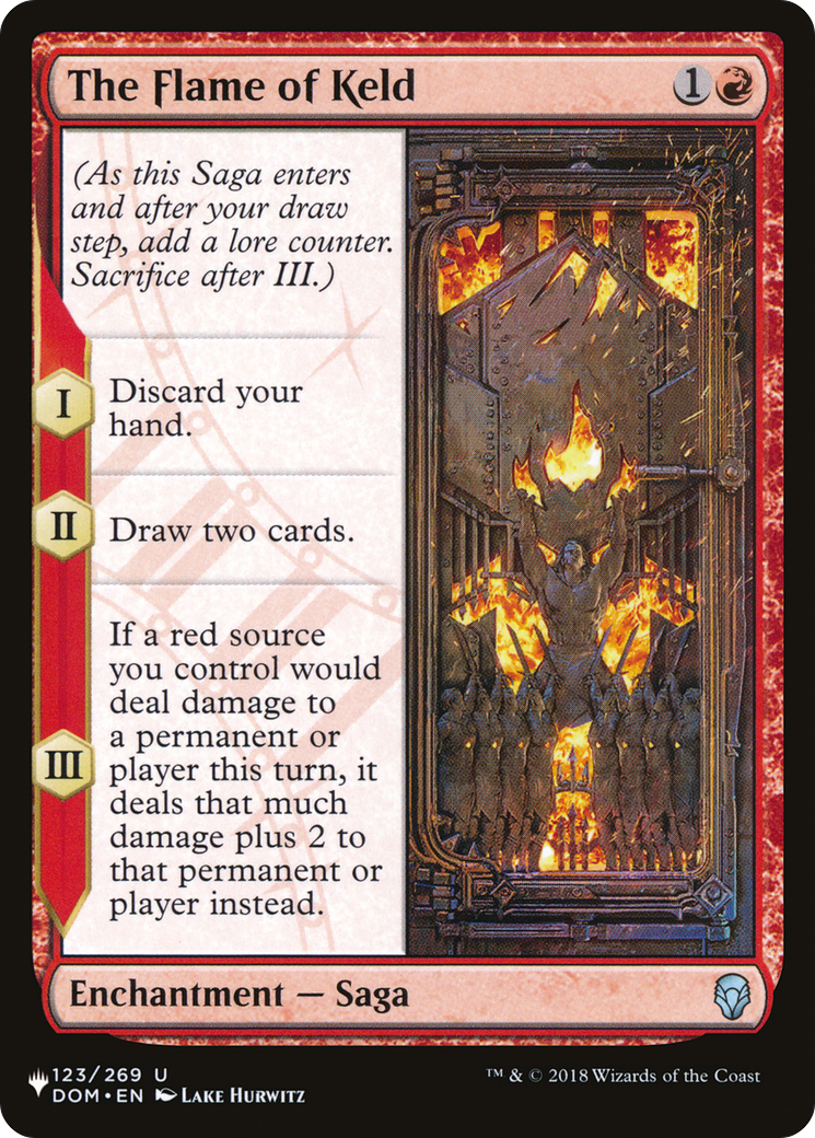 La Flamme de Keld [La Liste] 
