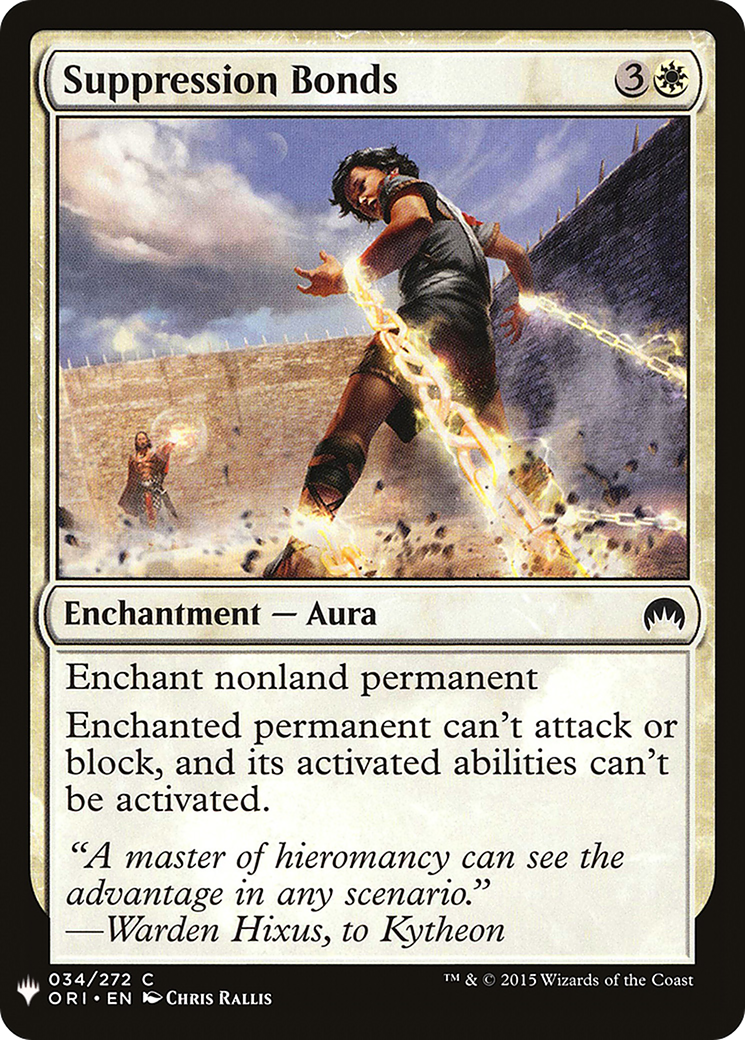 Liens de suppression [Mystery Booster] 