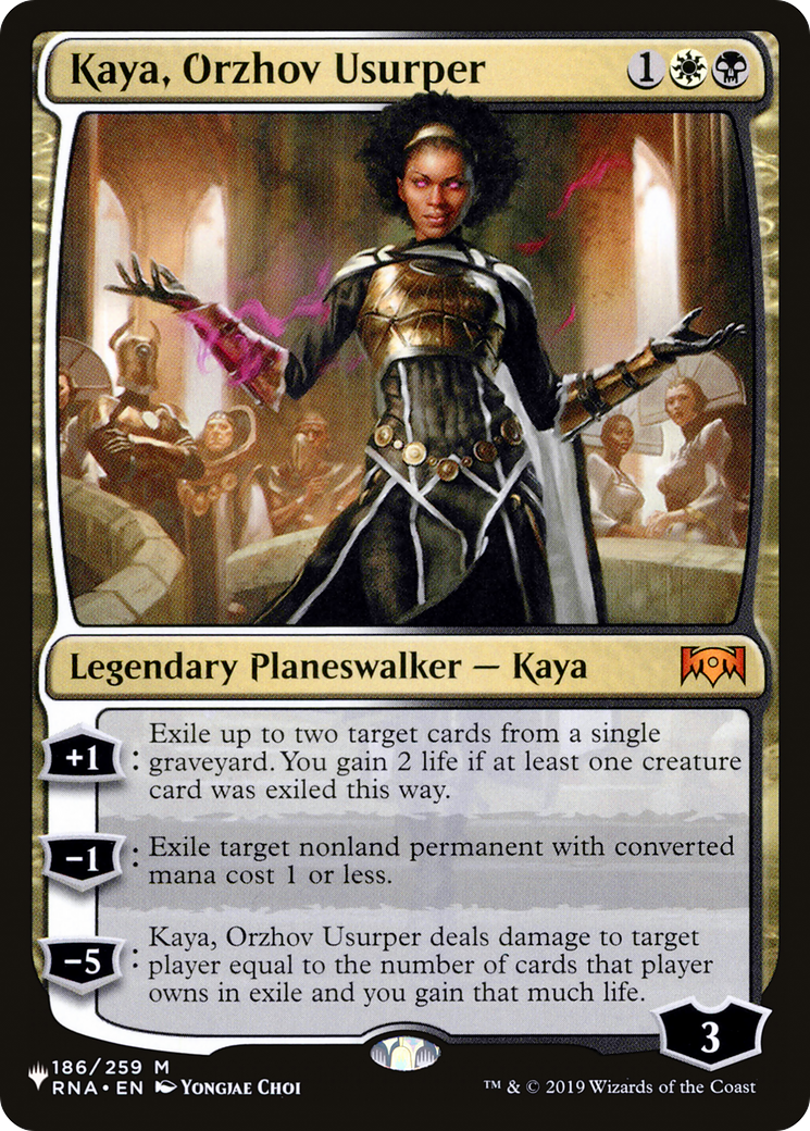 Kaya, l'usurpateur d'Orzhov [La liste] 