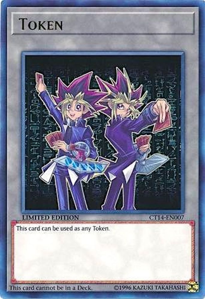 Token: Yugi/Yami (CT14-EN007) (CT14-EN007) - Ultra Rare