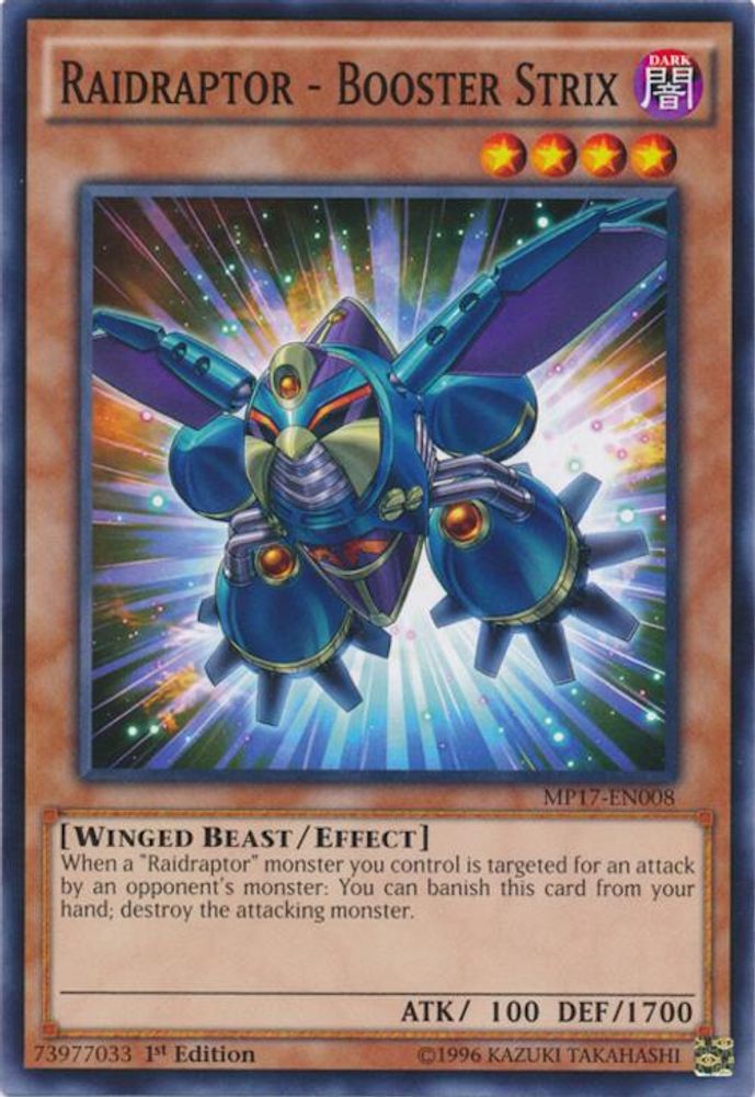 Raidraptor - Booster Strix (MP17-EN008) - Common