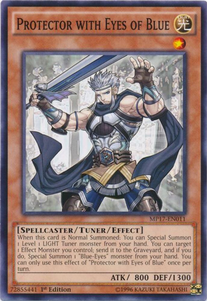 Protecteur aux yeux bleus [MP17-EN011] Commun 