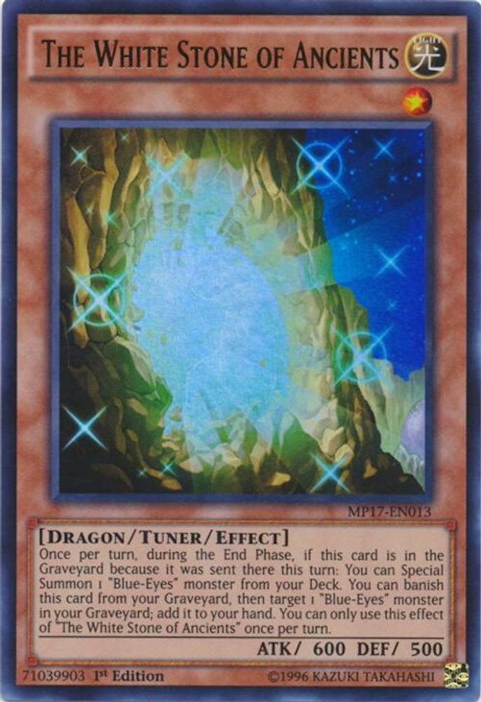 The White Stone of Ancients (MP17-EN013) - Ultra Rare