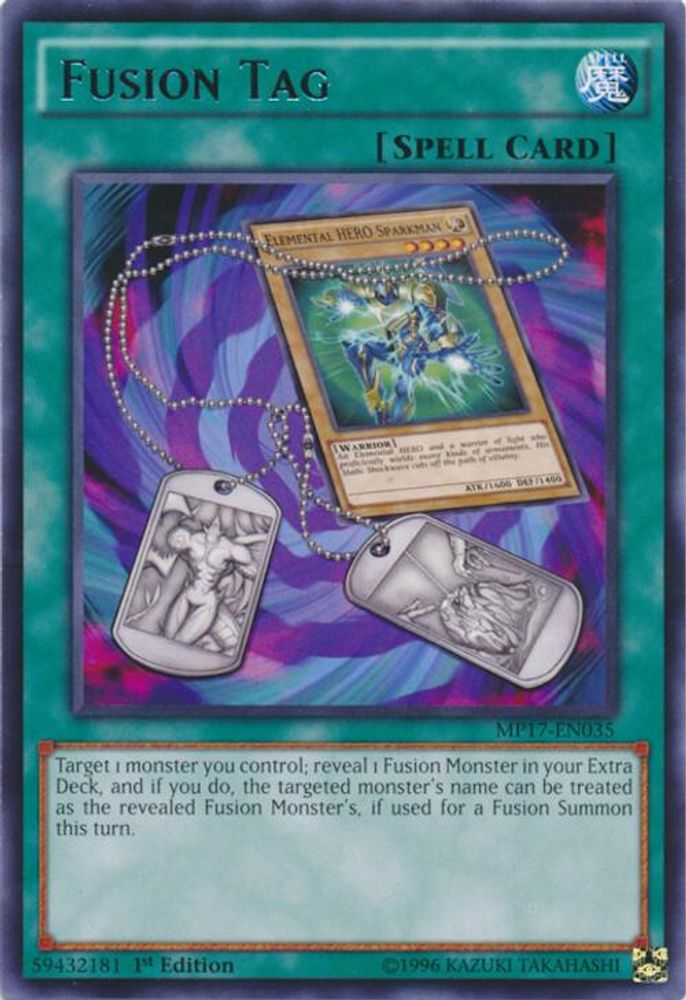 Fusion Tag (MP17-EN035) - Rare