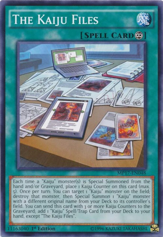 Les fichiers Kaiju [MP17-EN048] Commun 