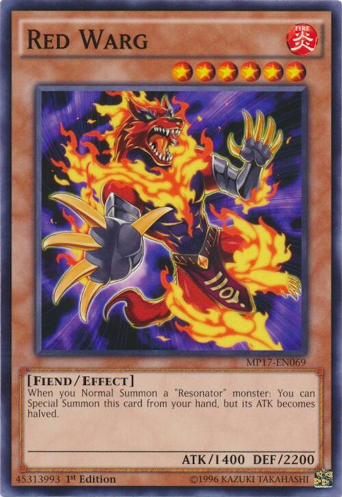 Red Warg (MP17-EN069) - Common