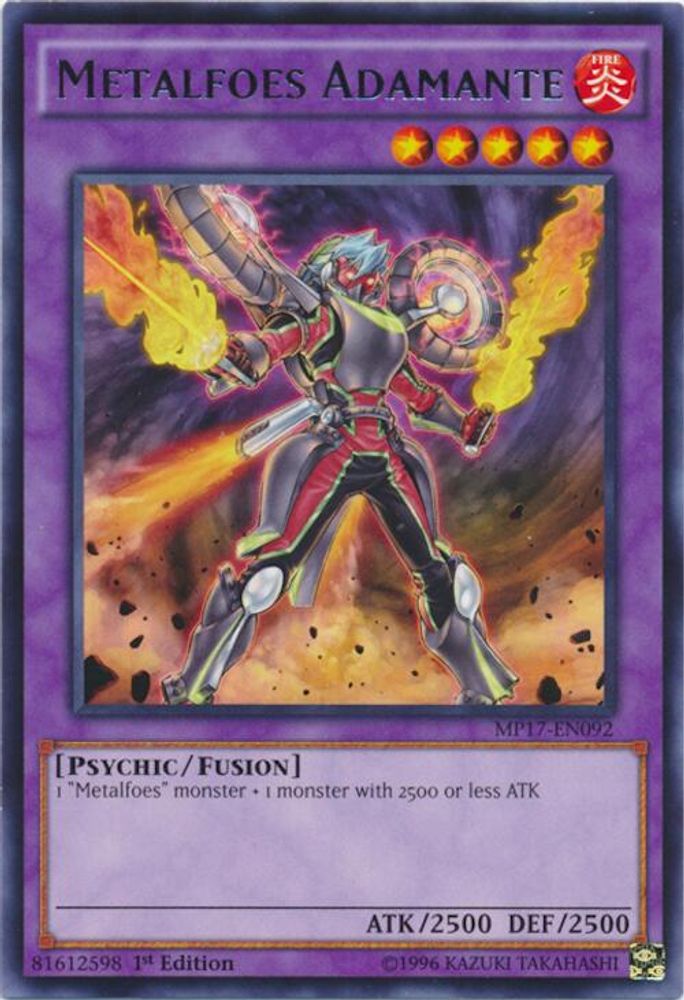 Metalfoes Adamante [MP17-EN092] Rare 