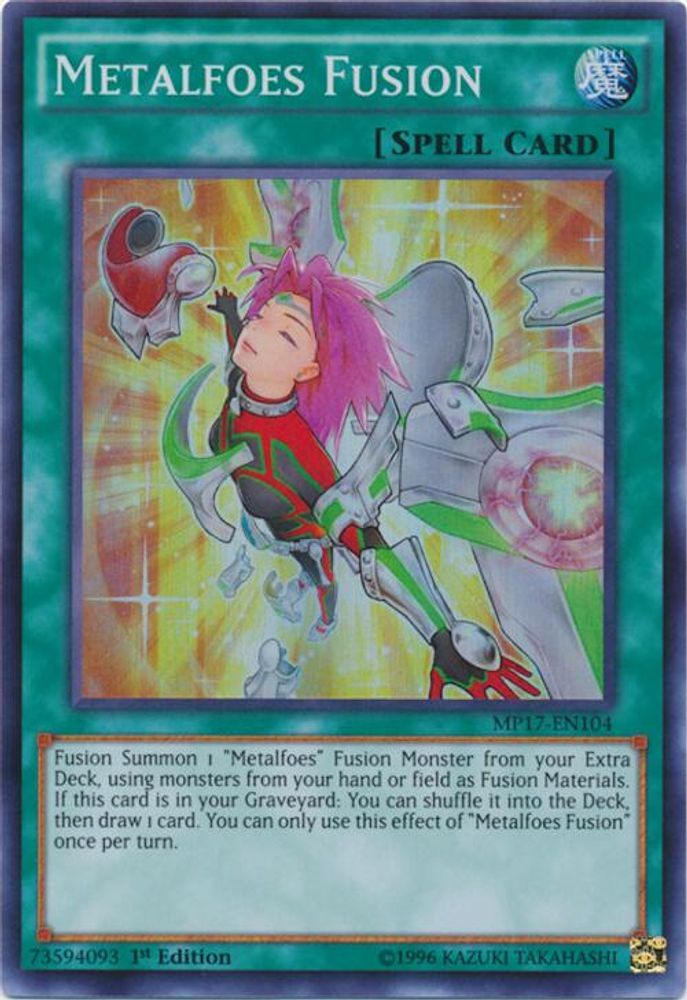 Metalfoes Fusion (MP17-EN104) - Super Rare