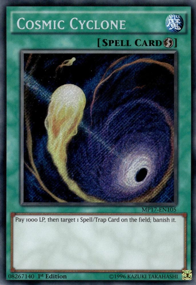Cosmic Cyclone (MP17-EN105) - Secret Rare