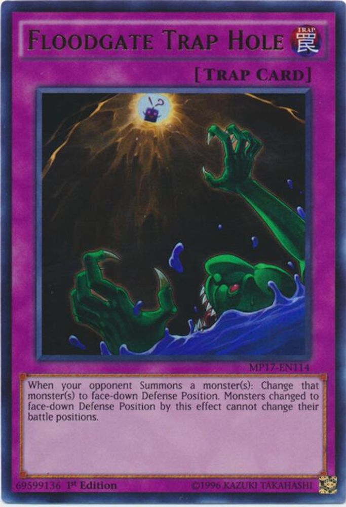 Floodgate Trap Hole (MP17-EN114) - Ultra Rare