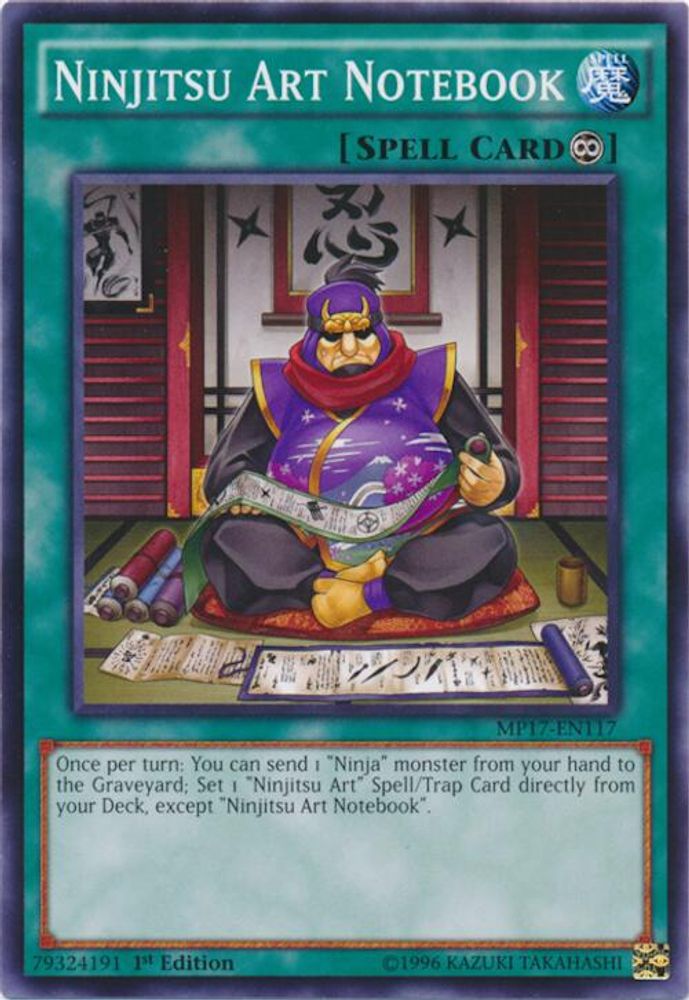Ninjitsu Art Notebook (MP17-EN117) - Common