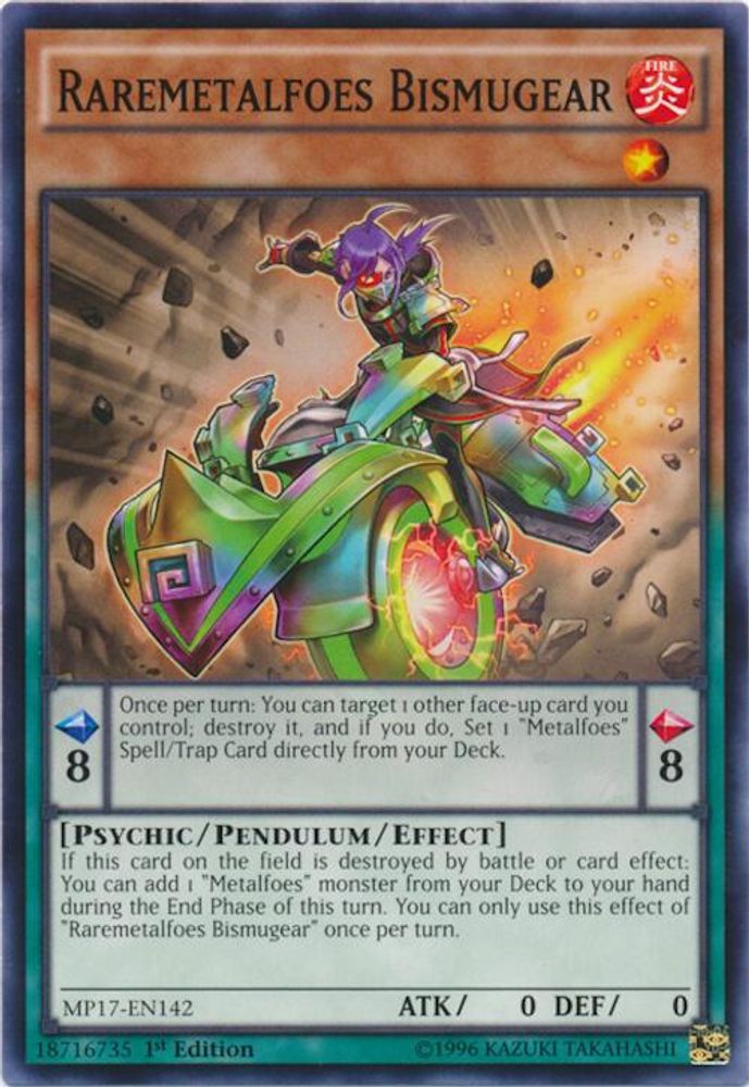 Raremetalfoes Bismugear (MP17-EN142) - Common