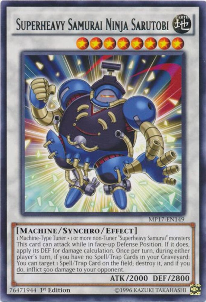 Superheavy Samurai Ninja Sarutobi (MP17-EN149) - Rare