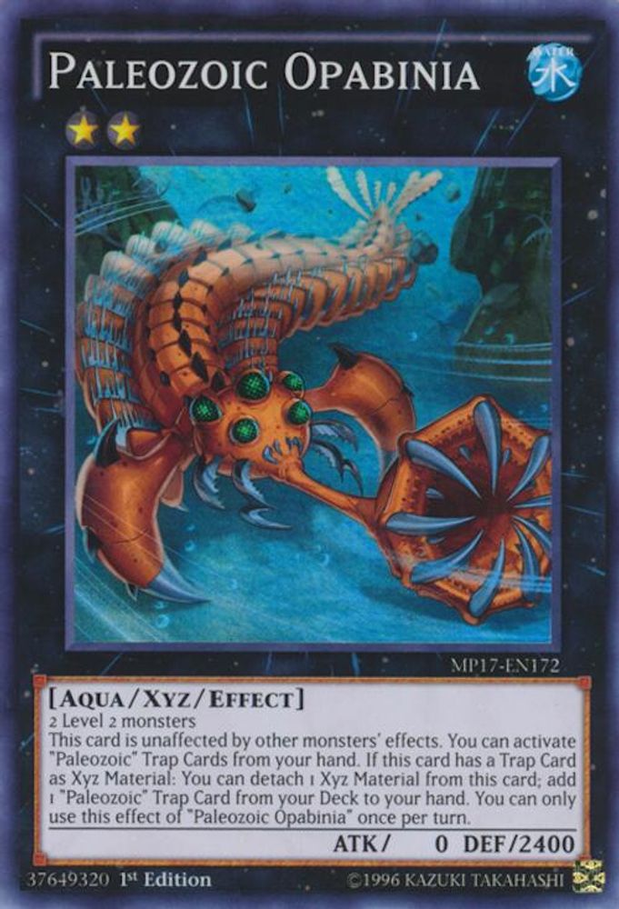 Paleozoic Opabinia (MP17-EN172) - Super Rare
