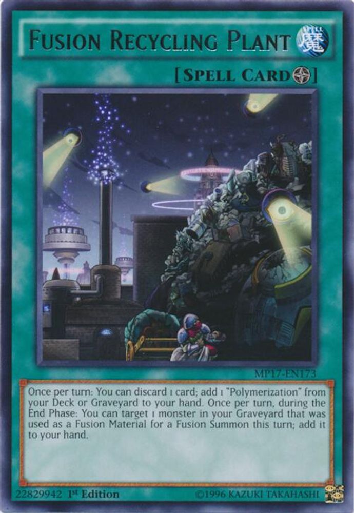 Fusion Recycling Plant (MP17-EN173) - Rare