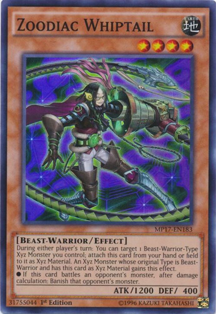 Zoodiac Whiptail (MP17-EN183) - Super Rare