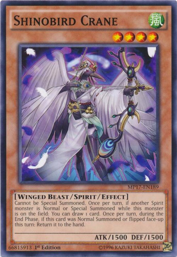 Shinobird Crane (MP17-EN189) - Common