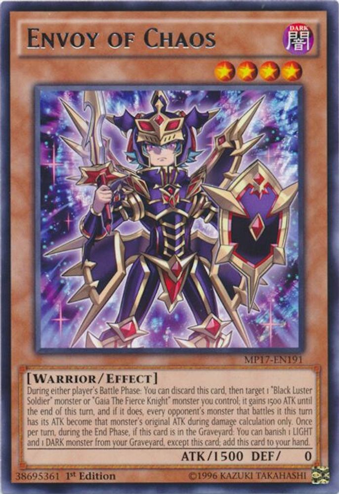 Envoy of Chaos (MP17-EN191) - Rare