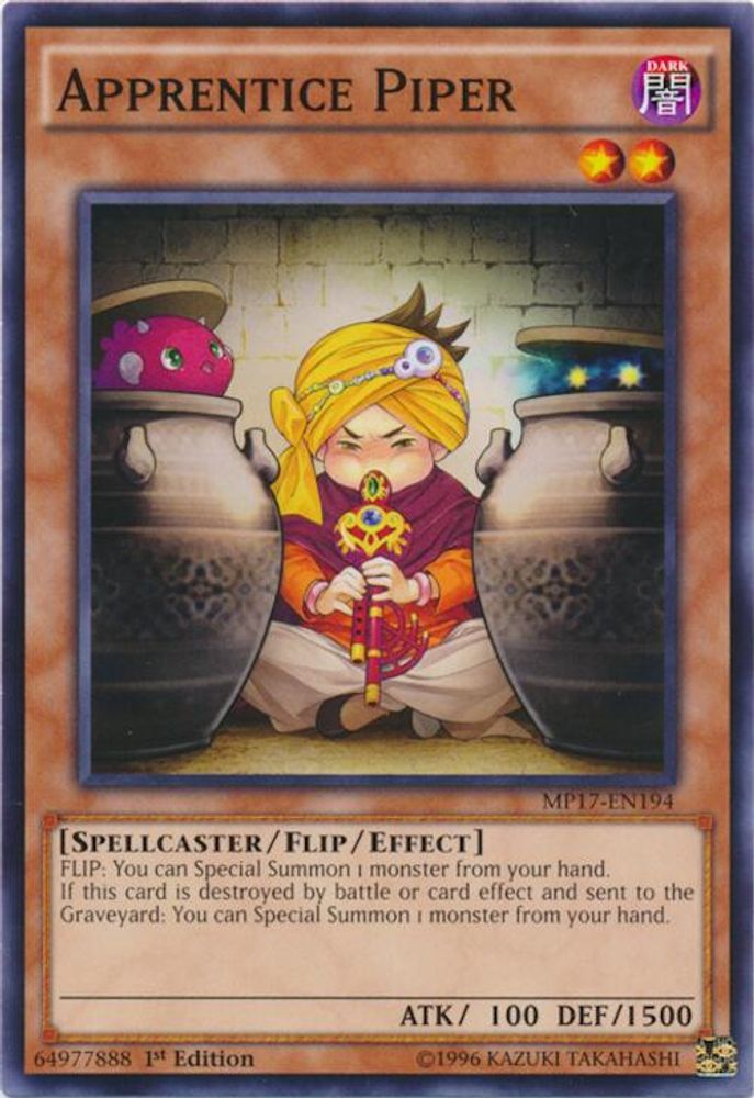 Apprentice Piper (MP17-EN194) - Common