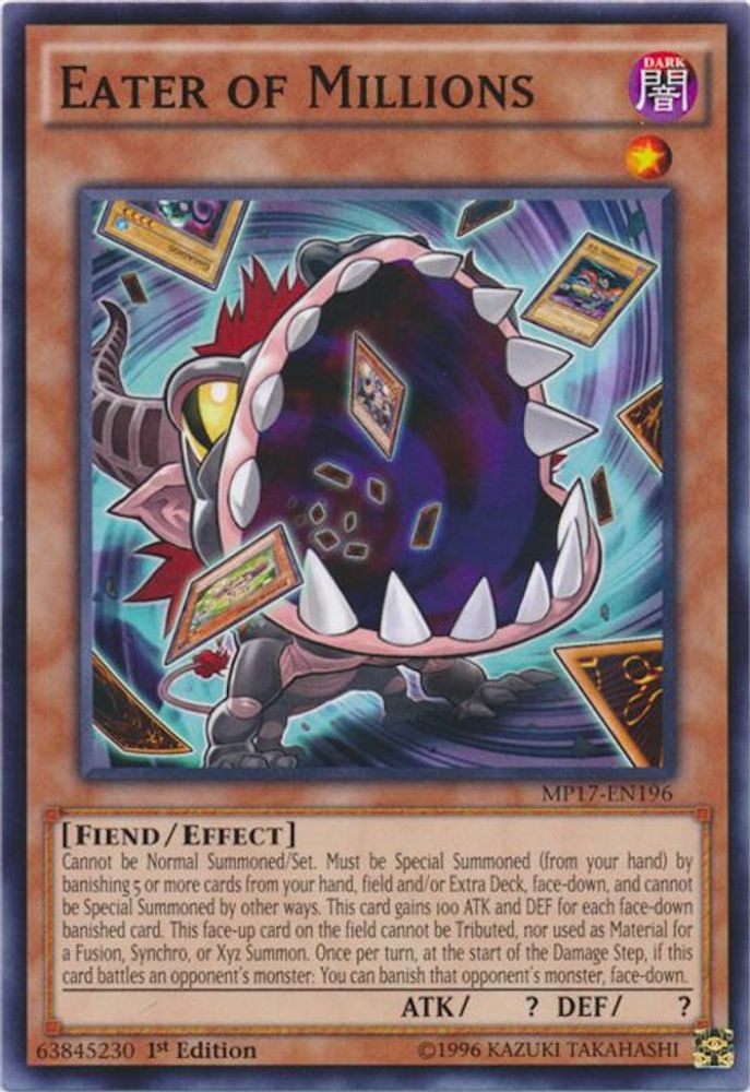 Eater of Millions (MP17-EN196) - Common
