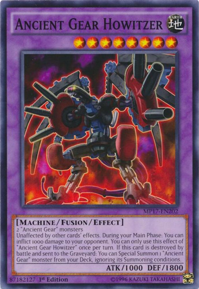 Ancient Gear Howitzer (MP17-EN202) - Common