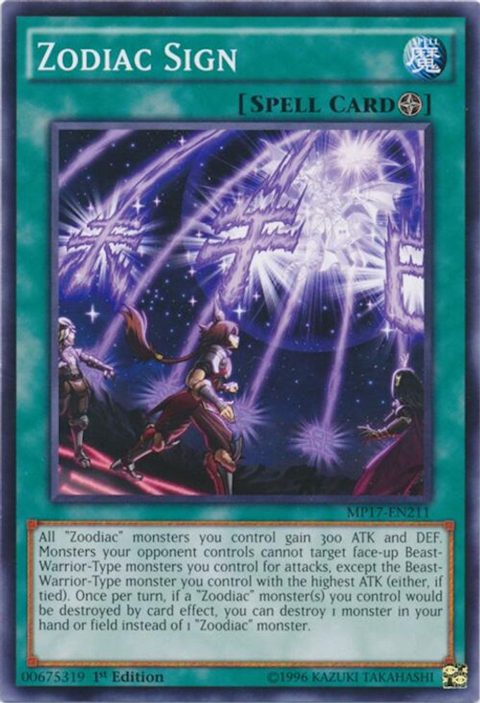 Zodiac Sign (MP17-EN211) - Common