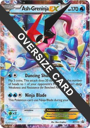 Ash-Greninja EX - XY133 (XY Black Star Promos)  - Holofoil - Promo
