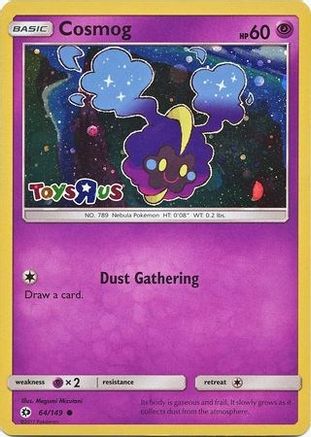 Cosmog (Toys R Us Promo) 064/149  - Holofoil - Promo