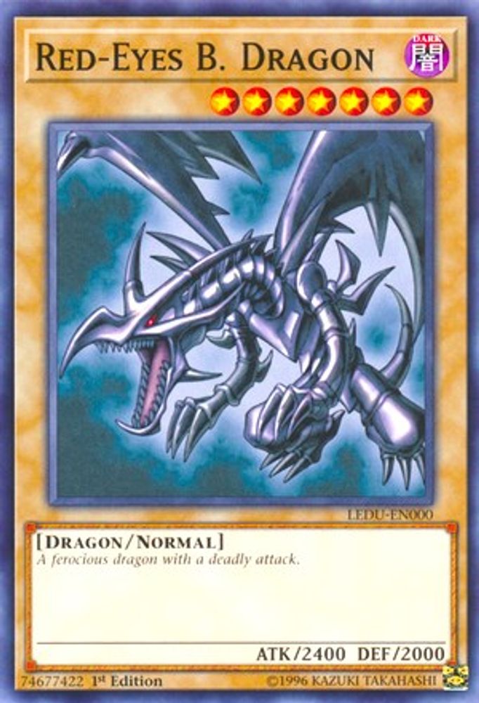 Red-Eyes B. Dragon (LEDU-EN000) - Common