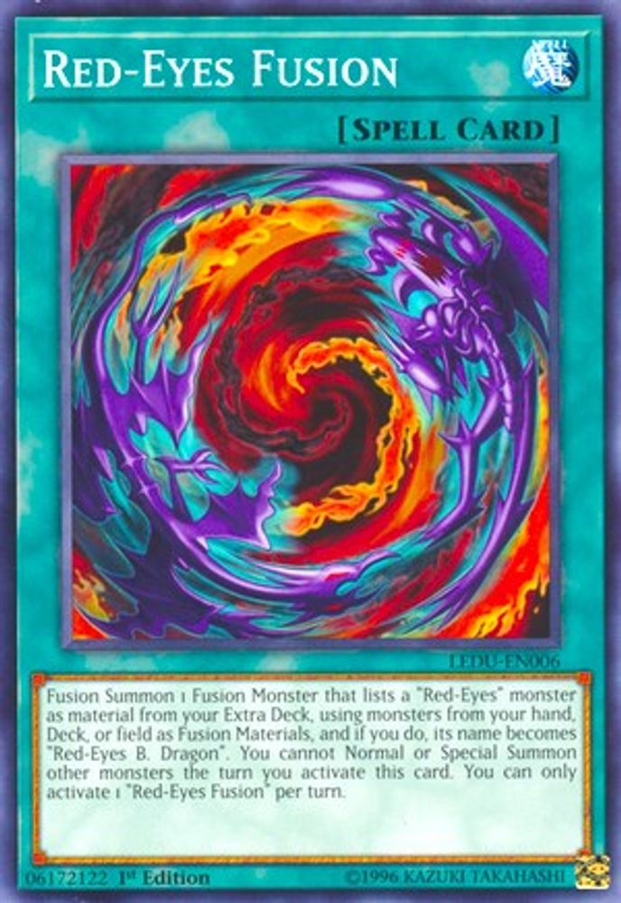 Red-Eyes Fusion (LEDU-EN006) - Common