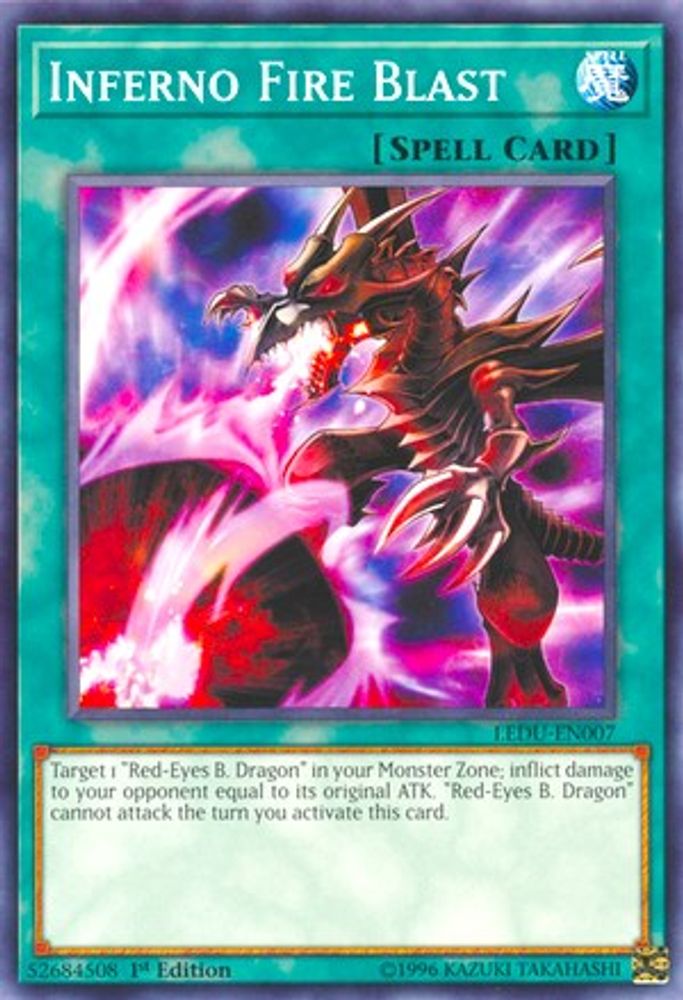 Inferno Fire Blast (LEDU-EN007) - Common
