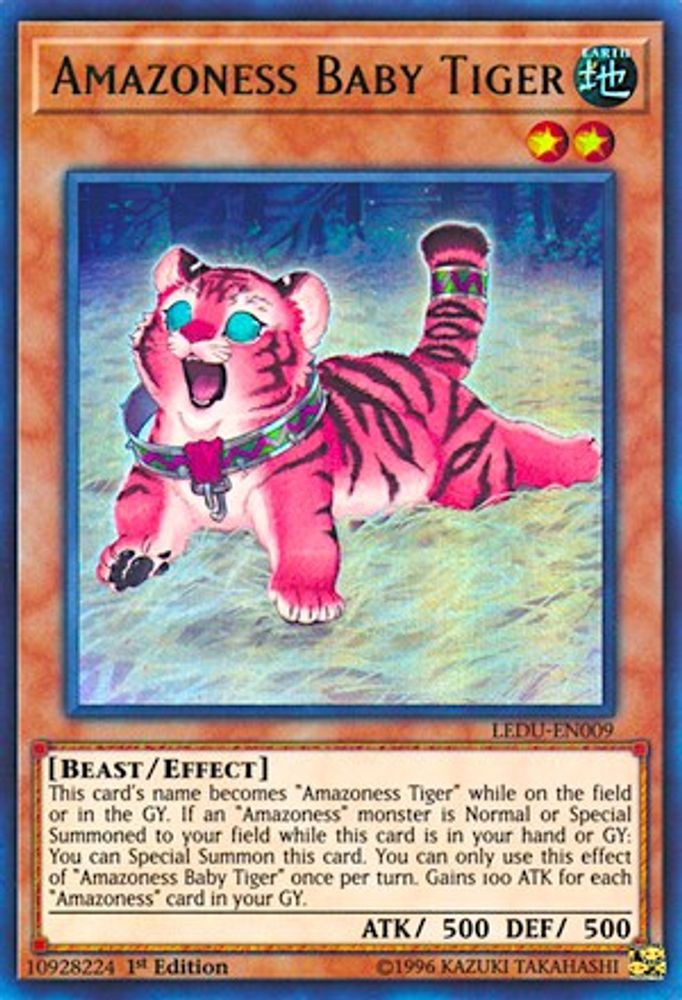 Amazonesse Bébé Tigre [LEDU-EN009] Ultra Rare 