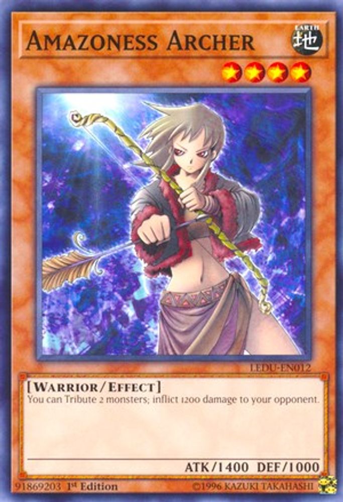 Amazoness Archer (LEDU-EN012) - Common