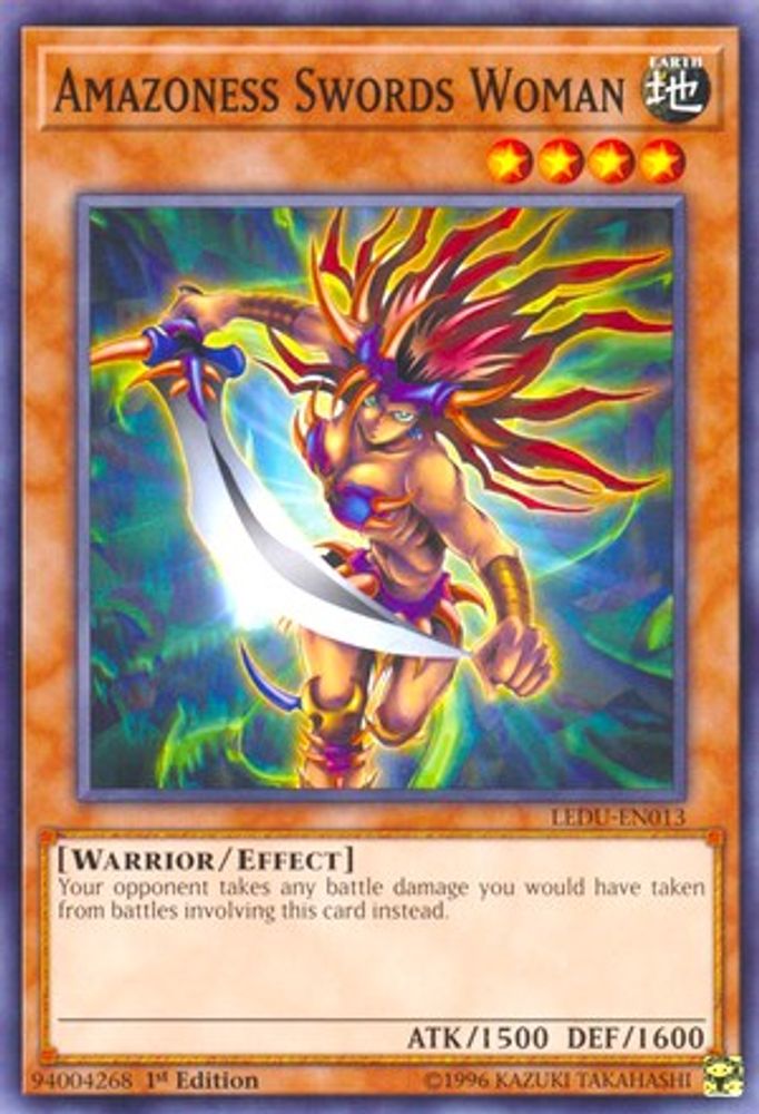 Amazoness Swords Woman (LEDU-EN013) - Common