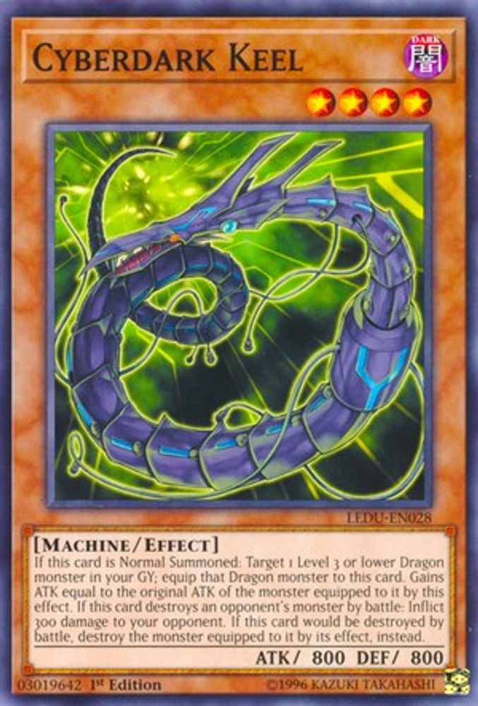 Cyberdark Keel (LEDU-EN028) - Common