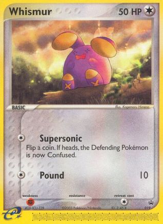 Whismur - 019 (Target Promo)  - Promo