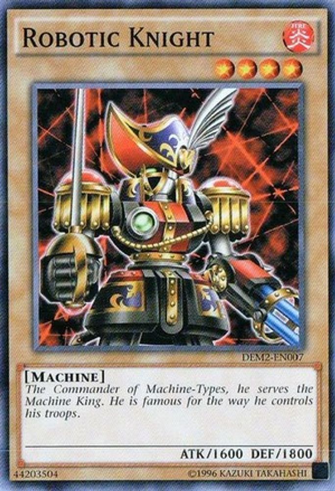 Chevalier robotique [DEM2-EN007] Commun 