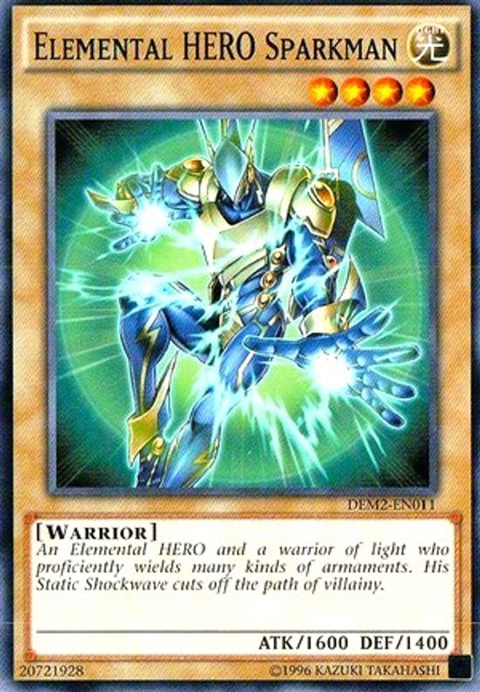 Héros élémentaire Sparkman [DEM2-EN011] Commun 
