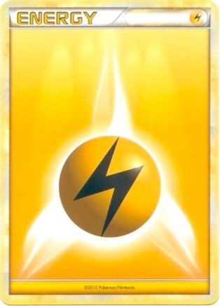 Lightning Energy (2010 Unnumbered HGSS Style Non-Holo)  - Promo