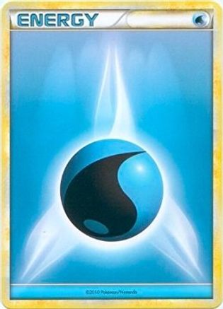 Water Energy (2010 Unnumbered HGSS Style Non-Holo)  - Promo