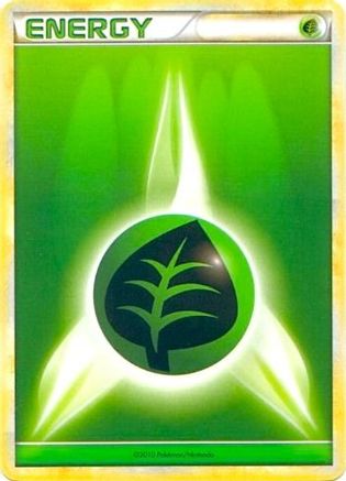 Grass Energy (style HGSS non numéroté 2010) [Cartes de ligue et de championnat] 