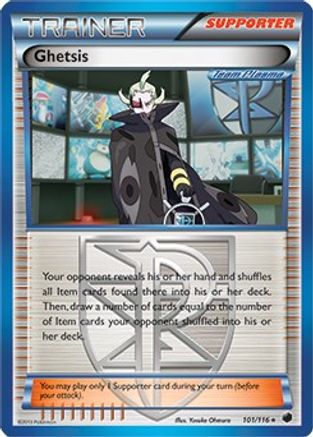Ghetsis (BW Plasma Freeze) 101/116  - Rare