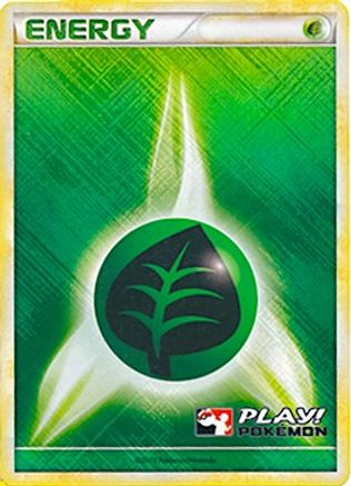 Grass Energy (2010 Play! Pokemon)  - Holofoil - Promo