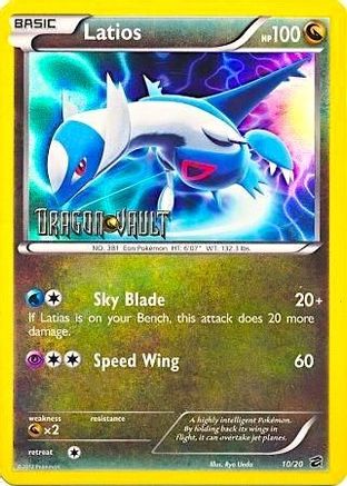 Latios - 10/20 (Dragon Vault)/20  - Holofoil - Promo