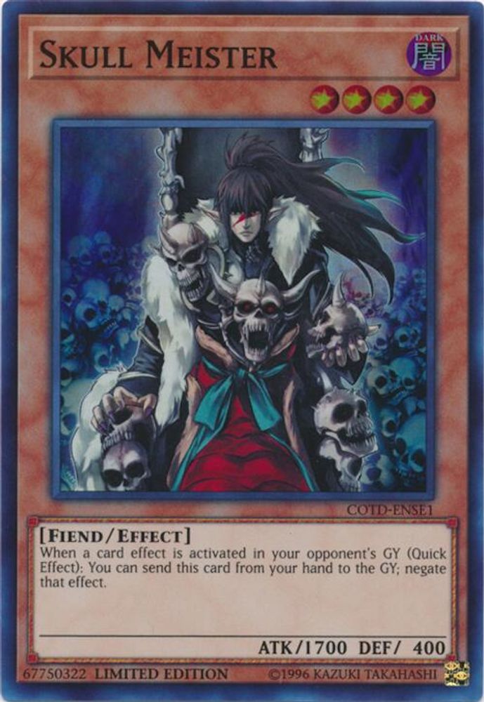 Skull Meister (COTD-ENSE1) - Super Rare