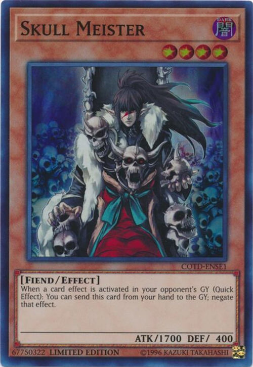 Skull Meister (COTD-ENSE1) - Super Rare