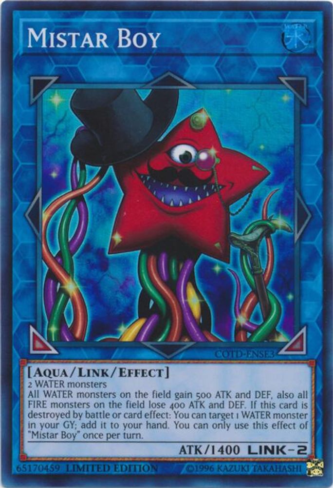 Mistar Boy (COTD-ENSE3) - Super Rare